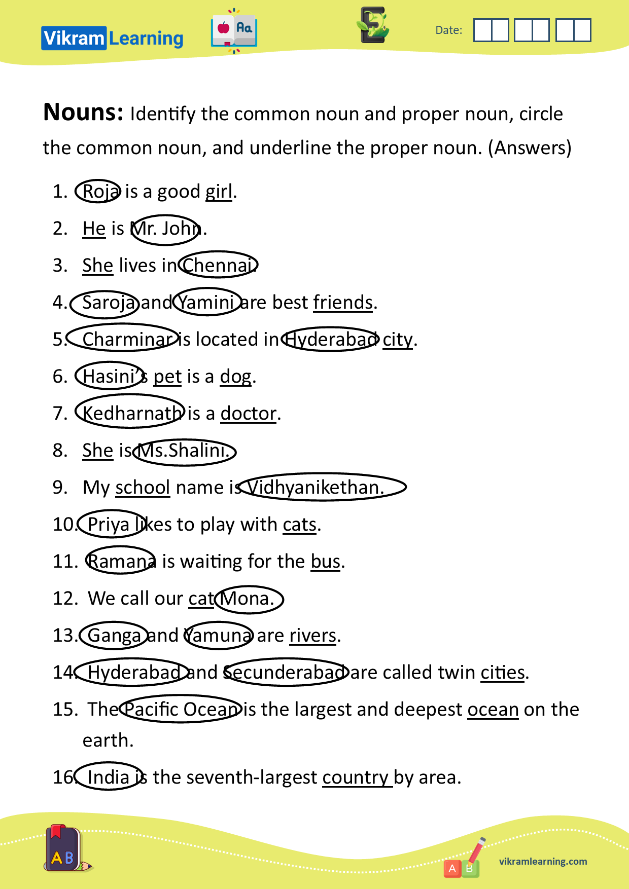 Download annual revision worksheets worksheets