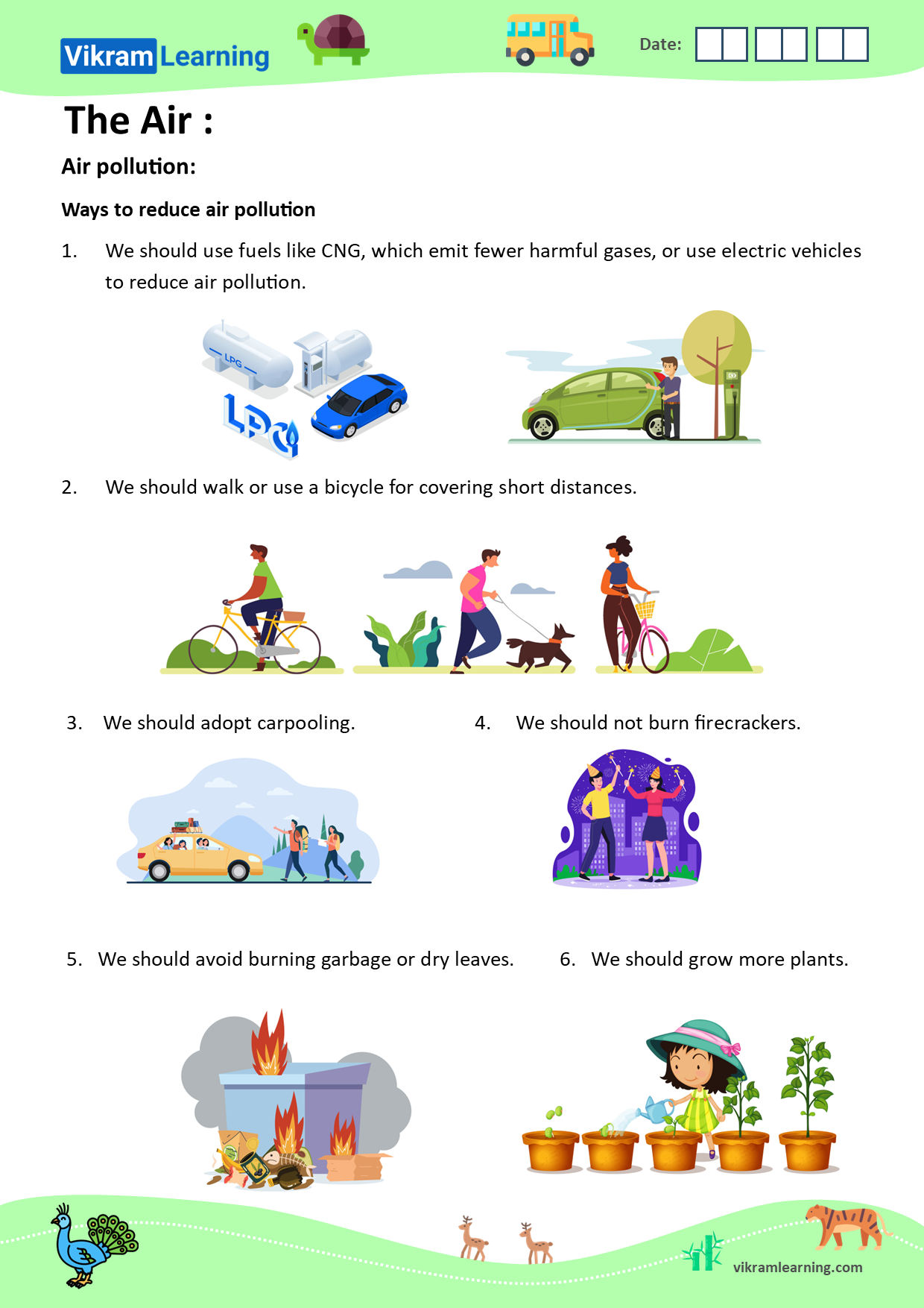 Download air, properties of air, air pollution, air pollution sources, airborne diseases, ways to reduce air pollution pdf worksheets and image worksheets, free to download worksheets