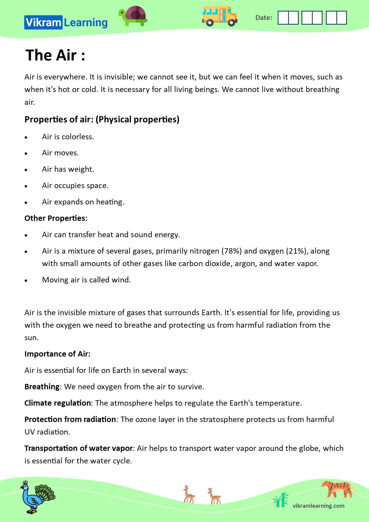 Download air, properties of air, air pollution, air pollution sources, airborne diseases, ways to reduce air pollution pdf worksheets and image worksheets, free to download worksheets