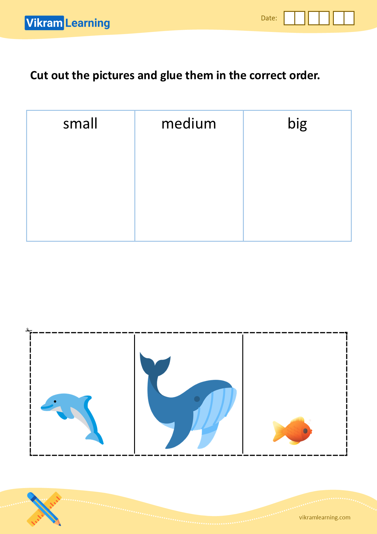 Download cut out the pictures and glue them in the correct order worksheets
