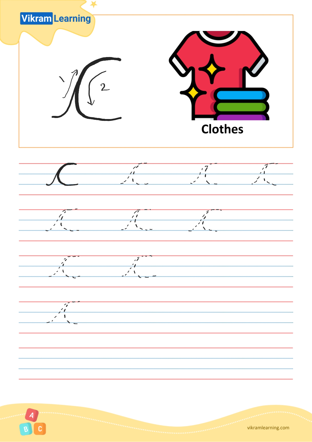download-letter-cursive-c-worksheets-vikramlearning