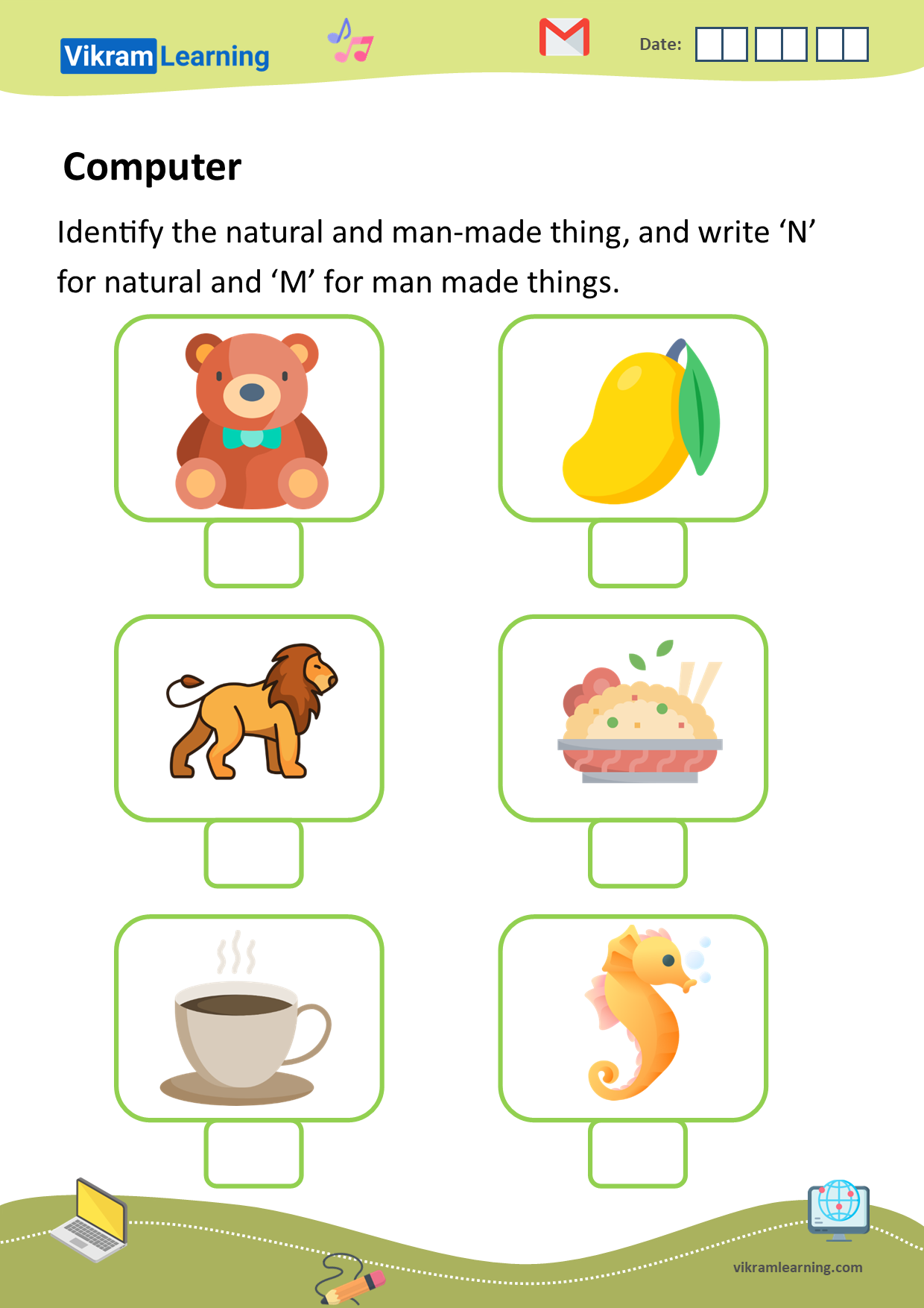 Download computer - a machine worksheets