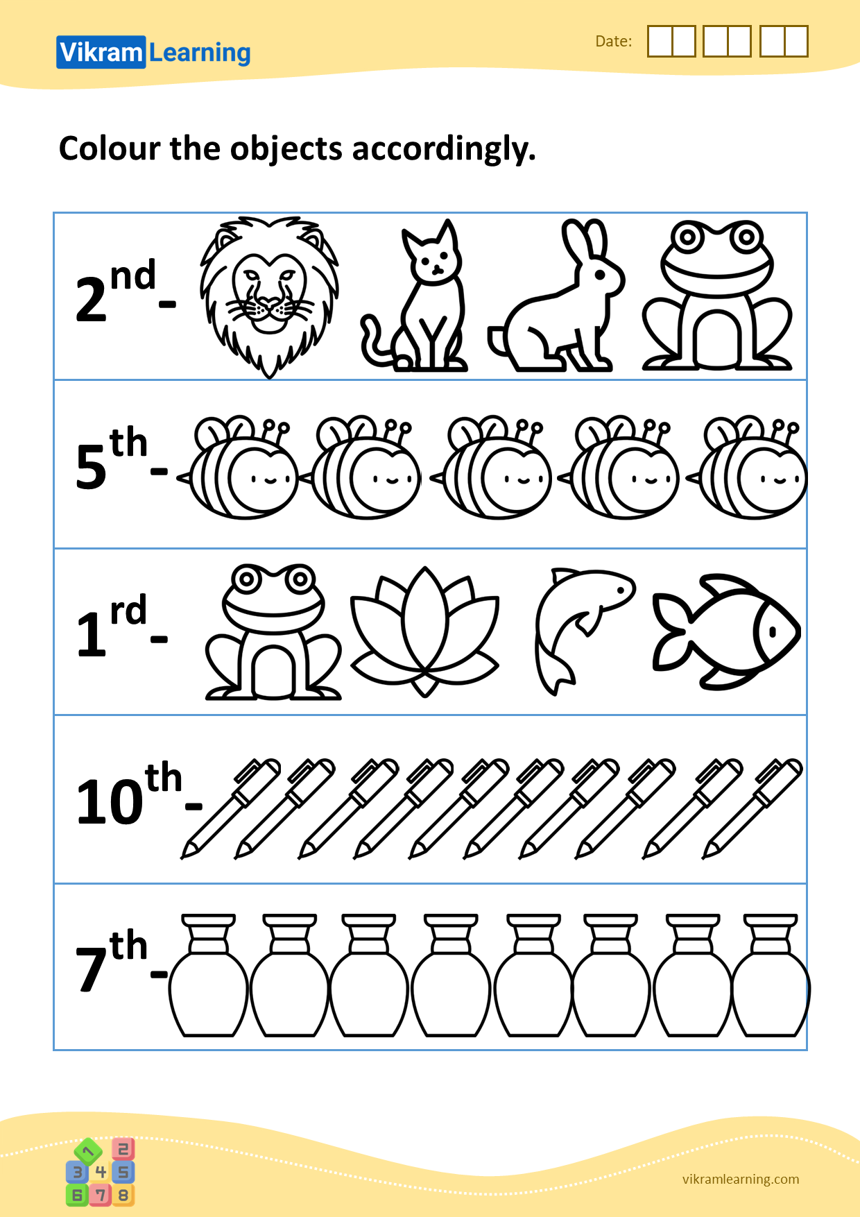 download-colour-the-objects-accordingly-worksheets-vikramlearning