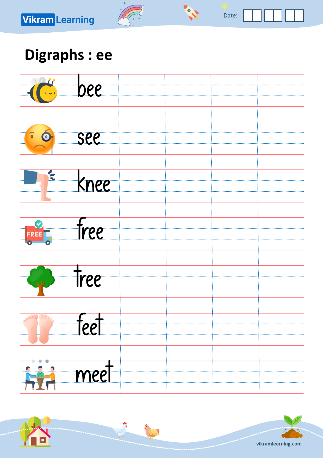 Download digraphs: ee worksheets