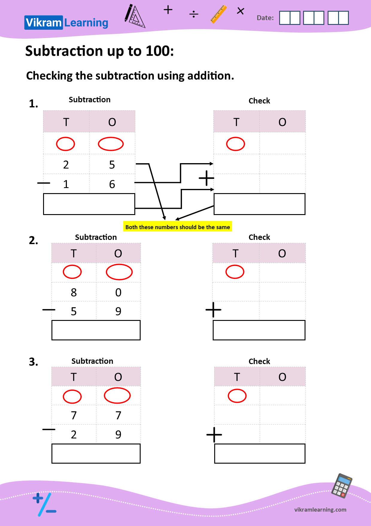 Download subtraction using splitting, subtraction using regrouping, subtraction properties, estimate difference, subtraction on number grid, subtraction up to 100 with regrouping worksheets, subtraction up to 100 with regrouping pdf worksheets, free worksheets. worksheets