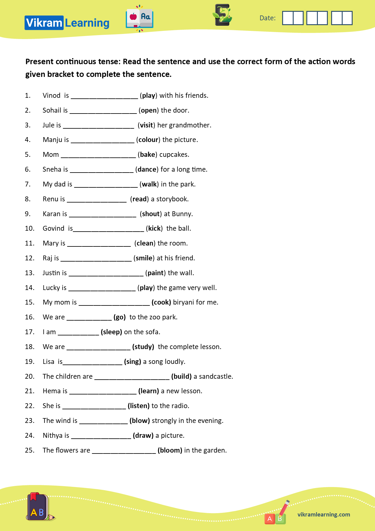 Download types of tenses:  explanation of simple preset tense explanation, present continuous tense, simple past tense with examples, worksheets on tenses worksheets