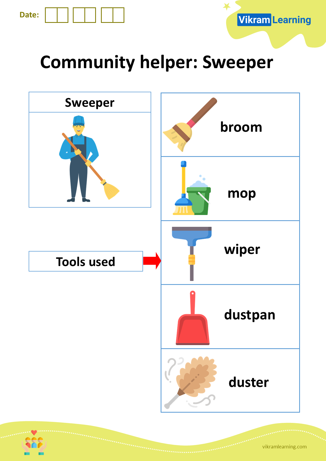 download-community-helper-sweeper-worksheets-vikramlearning