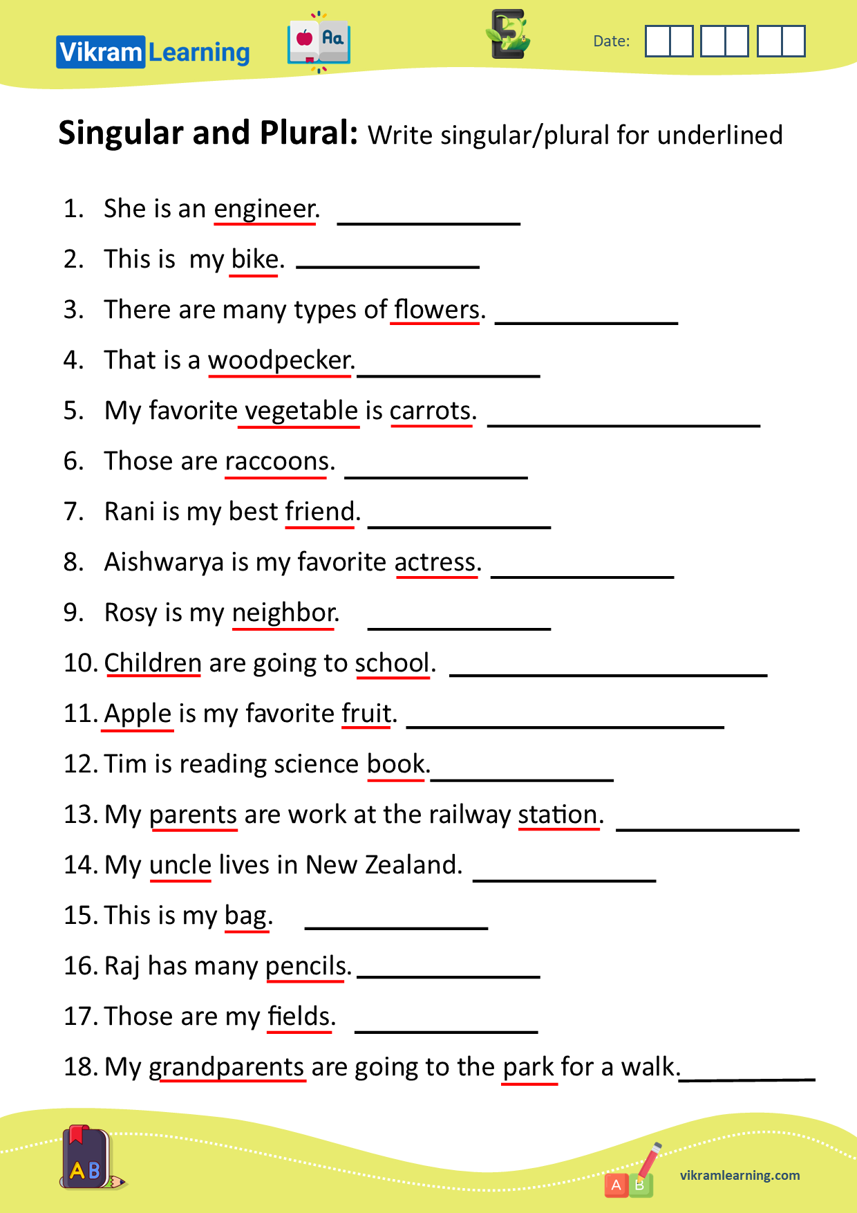 Download annual revision worksheets worksheets