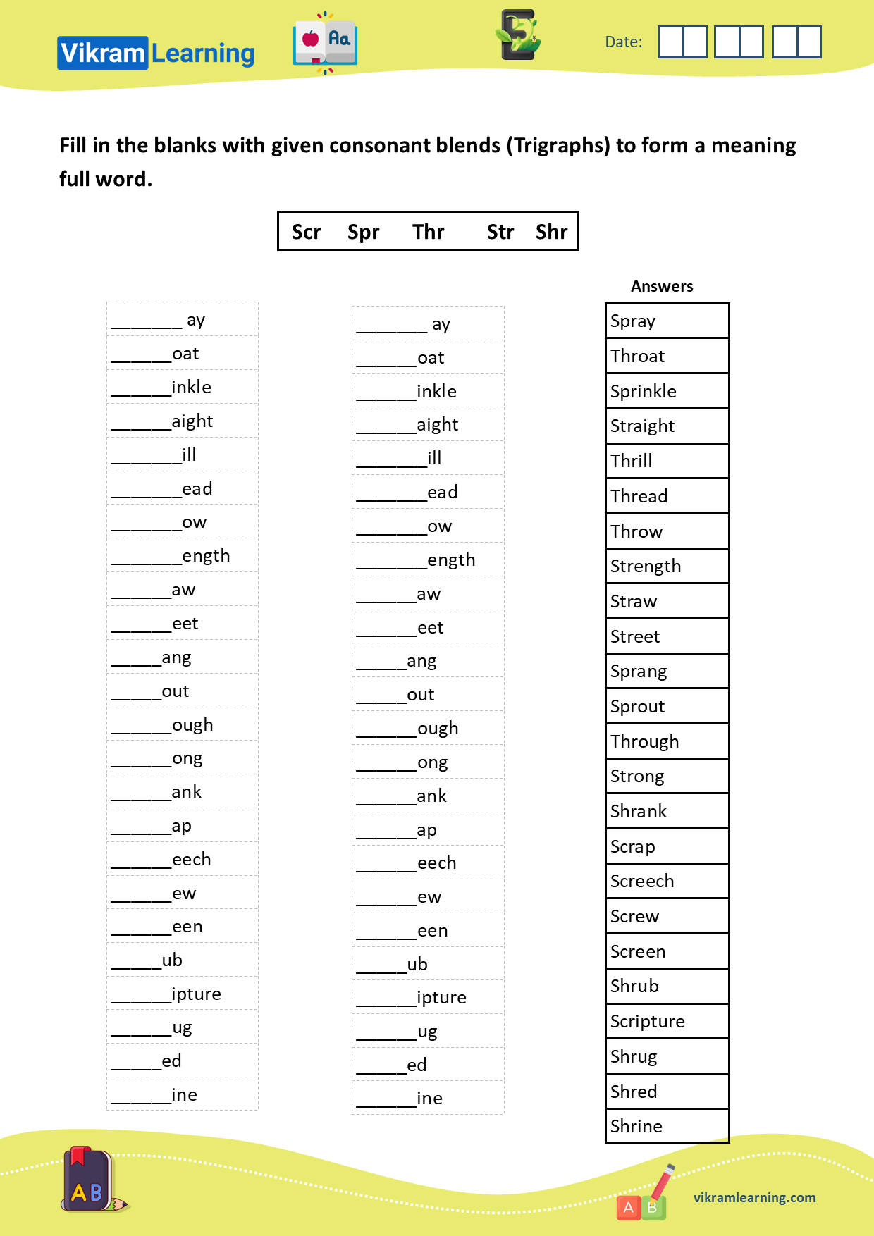 Download annual revision worksheets worksheets