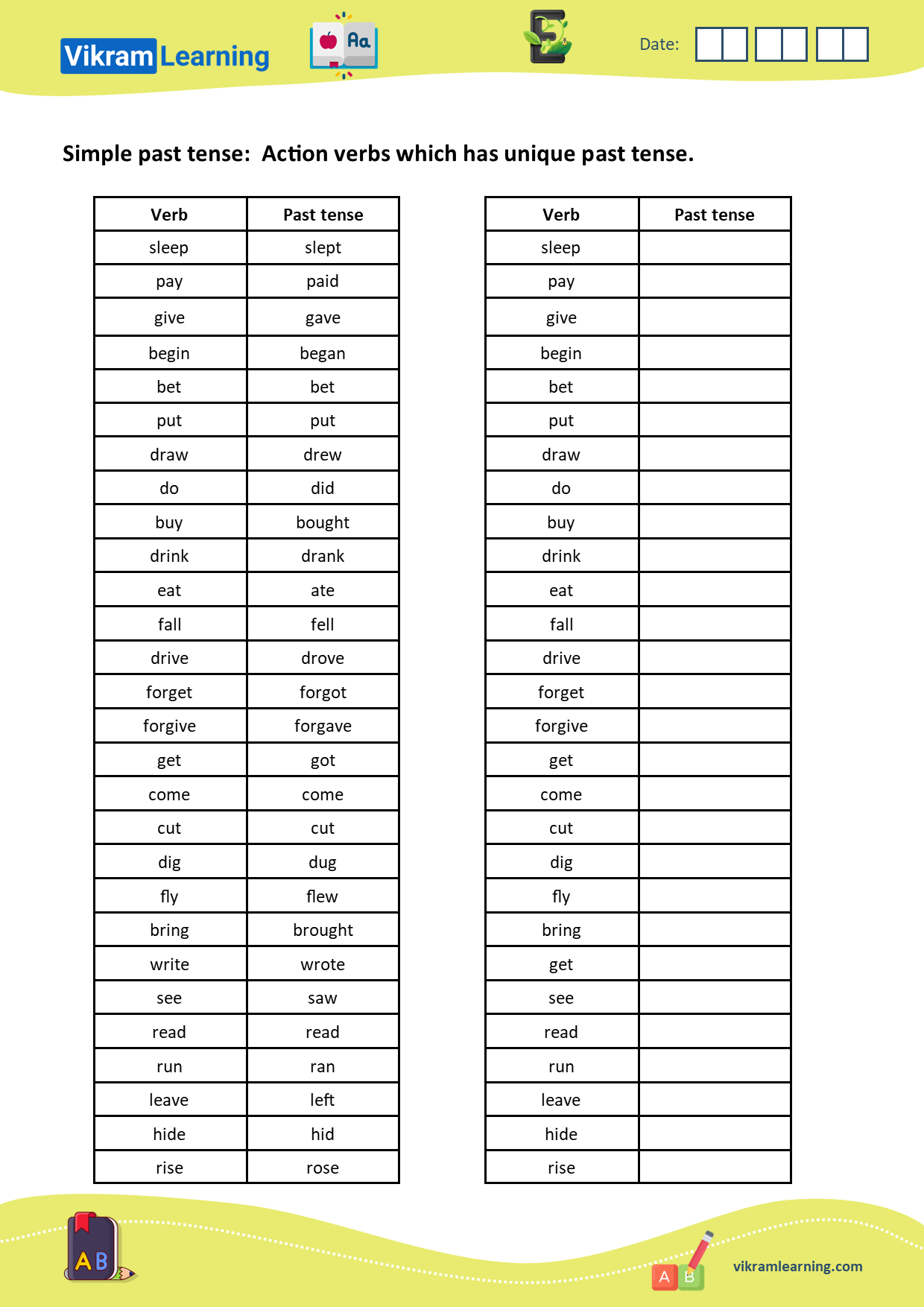 Download types of tenses:  explanation of simple preset tense explanation, present continuous tense, simple past tense with examples, worksheets on tenses worksheets