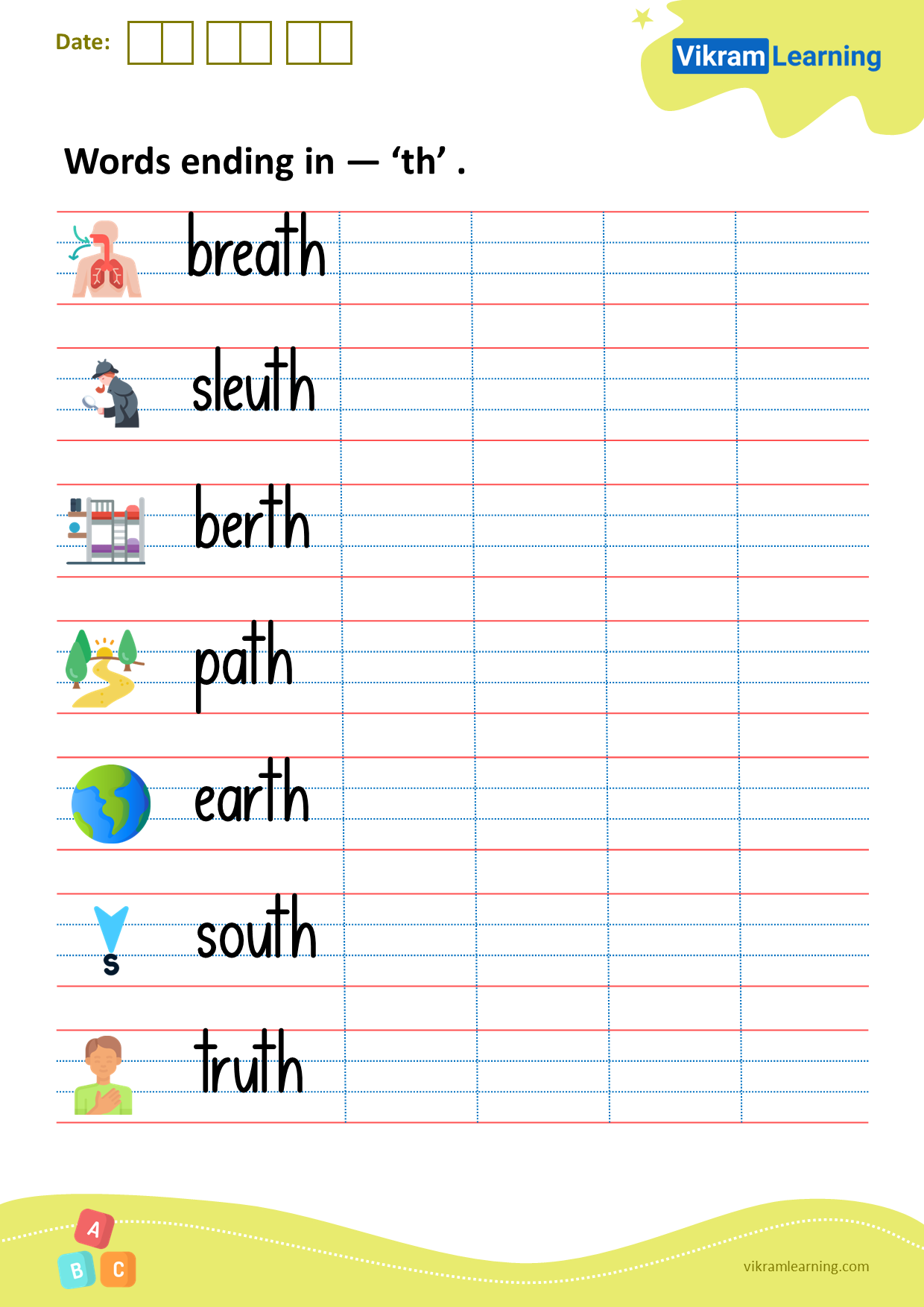 download-words-ending-in-th-worksheets-vikramlearning