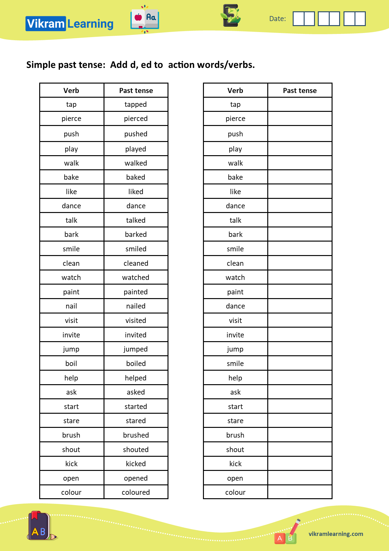 Download types of tenses:  explanation of simple preset tense explanation, present continuous tense, simple past tense with examples, worksheets on tenses worksheets