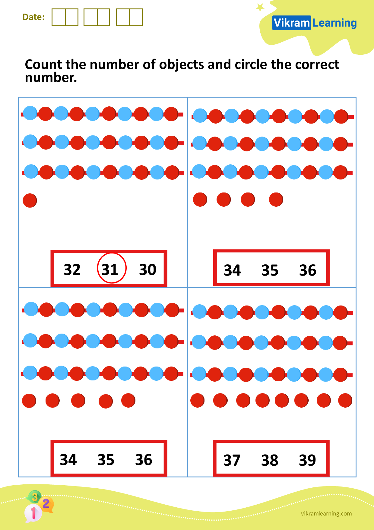 The Number Used For Counting Objects Are Called