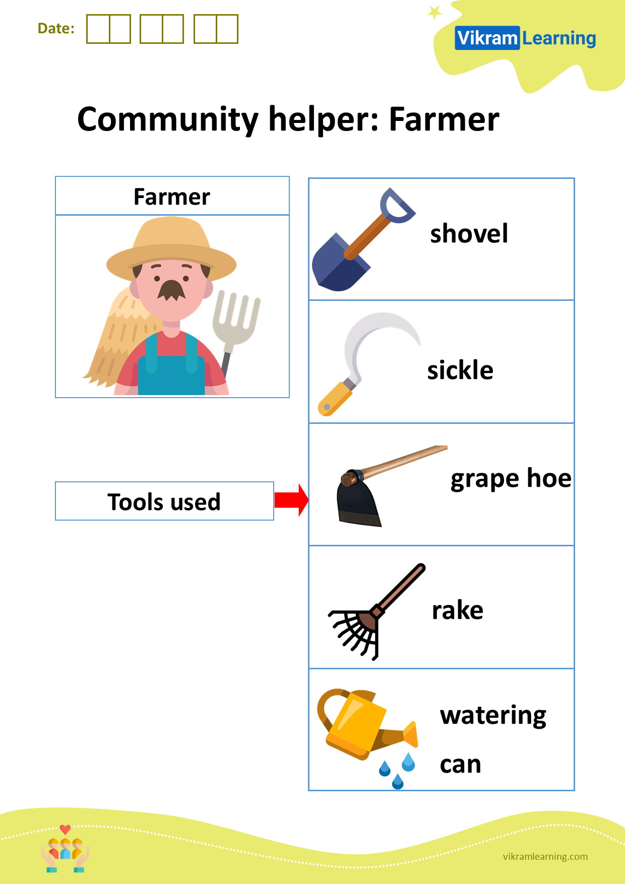 Download community helper: farmer worksheets