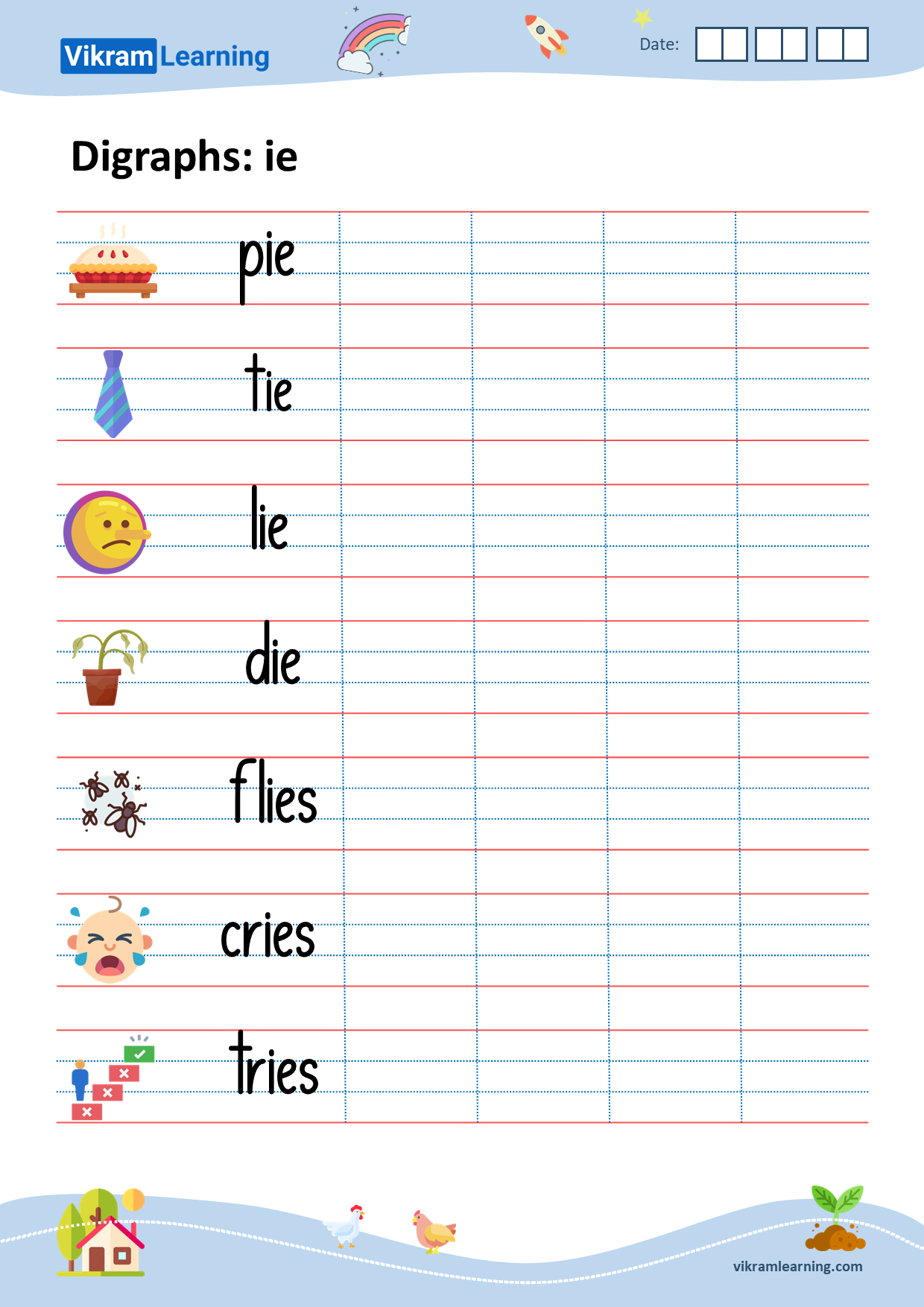 Download digraphs: ie worksheets